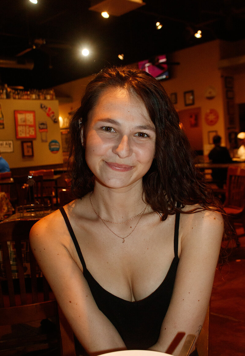 Алина, 23 года, 0 размер груди